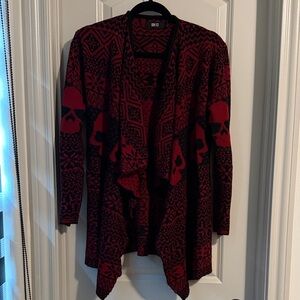 Iron Fist Skull cardigan
